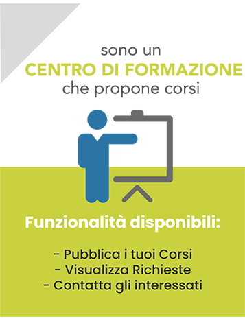 Registrati come un ente di formazione